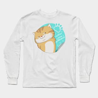 Devious Smile Cat - Tshirts Long Sleeve T-Shirt